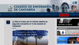 What Enfermeriacantabria.com website looked like in 2017 (6 years ago)