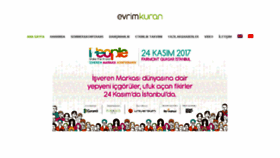 What Evrimkuran.com website looked like in 2017 (6 years ago)