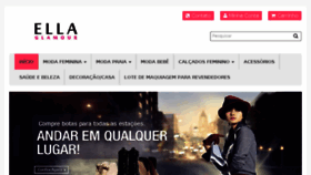 What Ellaglamour.com.br website looked like in 2017 (6 years ago)