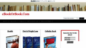 What Ebookorbook.com website looked like in 2017 (6 years ago)