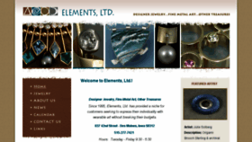 What Elementslimited.com website looked like in 2017 (6 years ago)