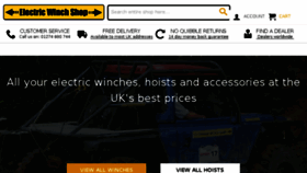 What Electricwinchshop.co.uk website looked like in 2017 (6 years ago)