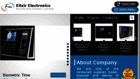 What Elixirelectronics.in website looked like in 2017 (7 years ago)