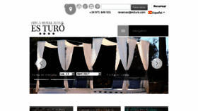 What Esturo.com website looked like in 2017 (6 years ago)