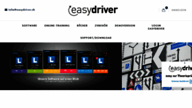 What Easydriver.ch website looked like in 2017 (6 years ago)