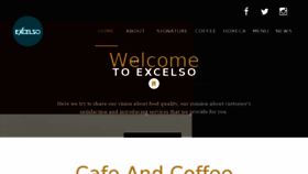 What Excelso-coffee.com website looked like in 2017 (6 years ago)