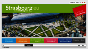 What En.strasbourg.eu website looked like in 2017 (6 years ago)