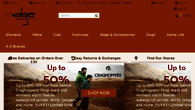 What Edgeoftheworld.com website looked like in 2017 (7 years ago)