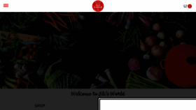 What Elizabar.com website looked like in 2017 (7 years ago)