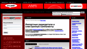 What Eicom.ru website looked like in 2017 (6 years ago)