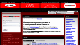 What Eicom.ru website looked like in 2017 (7 years ago)