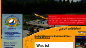 What Erlebnisbad-schladming.at website looked like in 2017 (6 years ago)