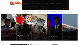 What Elsolweb.tv website looked like in 2017 (6 years ago)