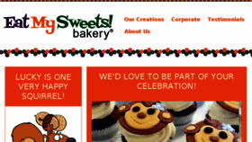 What Eatmysweetsbakery.ca website looked like in 2017 (6 years ago)