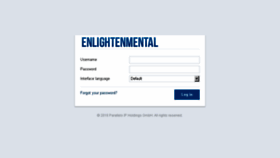 What Enlightenmentalhosting.com website looked like in 2017 (6 years ago)