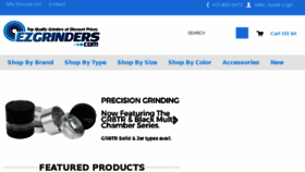 What Ezgrinders.com website looked like in 2017 (6 years ago)