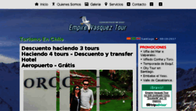 What Empirevasqueztour.cl website looked like in 2017 (6 years ago)