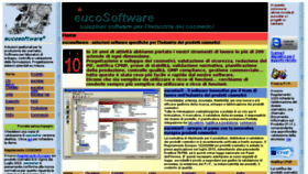 What Eucosoftware.com website looked like in 2017 (6 years ago)