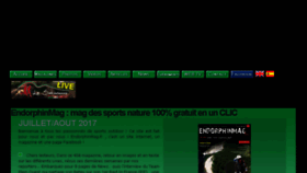 What Endorphinmag.fr website looked like in 2017 (6 years ago)