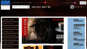 What Espresso-international.de website looked like in 2017 (6 years ago)