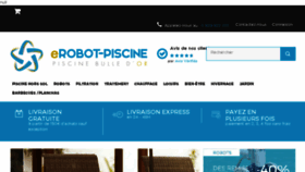 What Erobot-piscine.fr website looked like in 2017 (6 years ago)