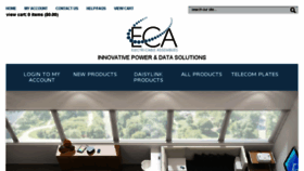 What Electri-cable.com website looked like in 2017 (8 years ago)