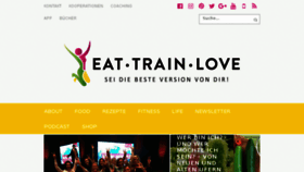 What Eattrainlove.de website looked like in 2017 (6 years ago)
