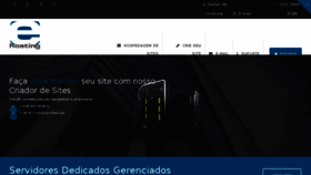 What E-hosting.com.br website looked like in 2017 (6 years ago)