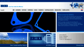 What Eriks.com website looked like in 2017 (6 years ago)