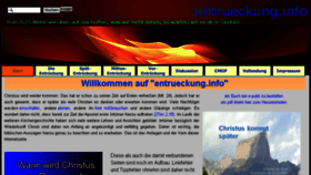 What Entrueckung.info website looked like in 2017 (6 years ago)