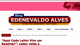 What Edenevaldoalves.com.br website looked like in 2017 (8 years ago)