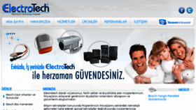 What Electrotech.com.tr website looked like in 2017 (8 years ago)