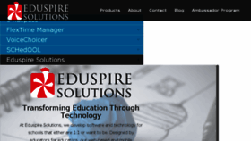 What Eduspiresolutions.org website looked like in 2017 (6 years ago)