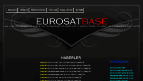 What Eurosatbase.net website looked like in 2017 (6 years ago)