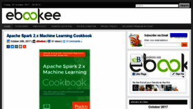 What Ebookee.ws website looked like in 2017 (6 years ago)