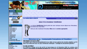 What Emu-fr.net website looked like in 2017 (6 years ago)