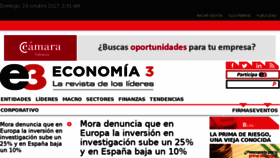 What Economia3.com website looked like in 2017 (6 years ago)