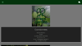 What Etsgreen-garden.fr website looked like in 2017 (6 years ago)