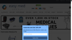 What Easymedsupply.com website looked like in 2017 (6 years ago)