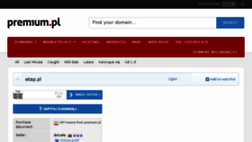 What Etap.pl website looked like in 2017 (6 years ago)