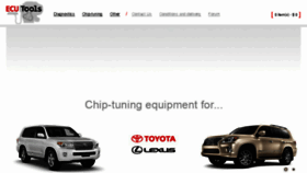 What Ecutools.eu website looked like in 2017 (7 years ago)