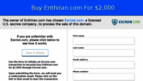 What Enthiran.com website looked like in 2017 (6 years ago)