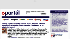 What Eportal.cz website looked like in 2017 (6 years ago)