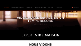What Expertvidemaison.be website looked like in 2017 (6 years ago)