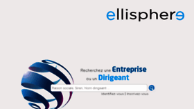 What Ellisphere.fr website looked like in 2017 (6 years ago)