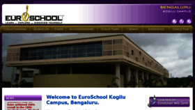 What Es07.euroschoolindia.com website looked like in 2017 (6 years ago)