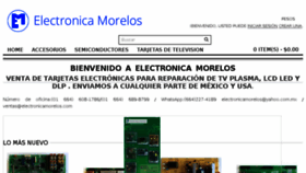 What Electronicamorelos.com website looked like in 2017 (6 years ago)
