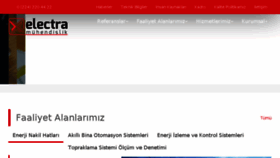 What Electramuhendislik.com website looked like in 2017 (6 years ago)