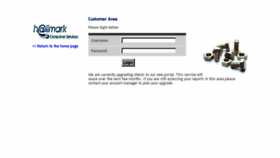 What Extranet.hallmarkconsumer.co.uk website looked like in 2017 (6 years ago)
