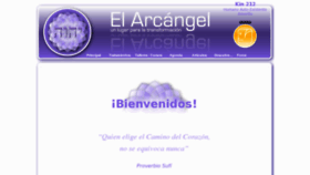 What Elarcangel.com website looked like in 2017 (6 years ago)